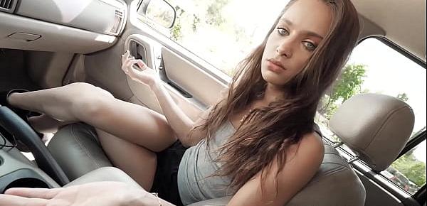 trendsUma Jolie gives her stepdad a blowjob in the car! And man, this hot teen sure knows how to suck cock! Jolie sucks and sucks until she is all sweaty!